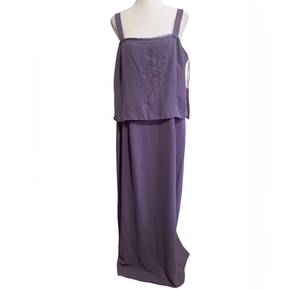 Vintage After Dark Lavender Evening or Formal Dress